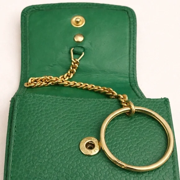CHANEL Caviar CC Key Holder Case COA - Picture 5 of 7